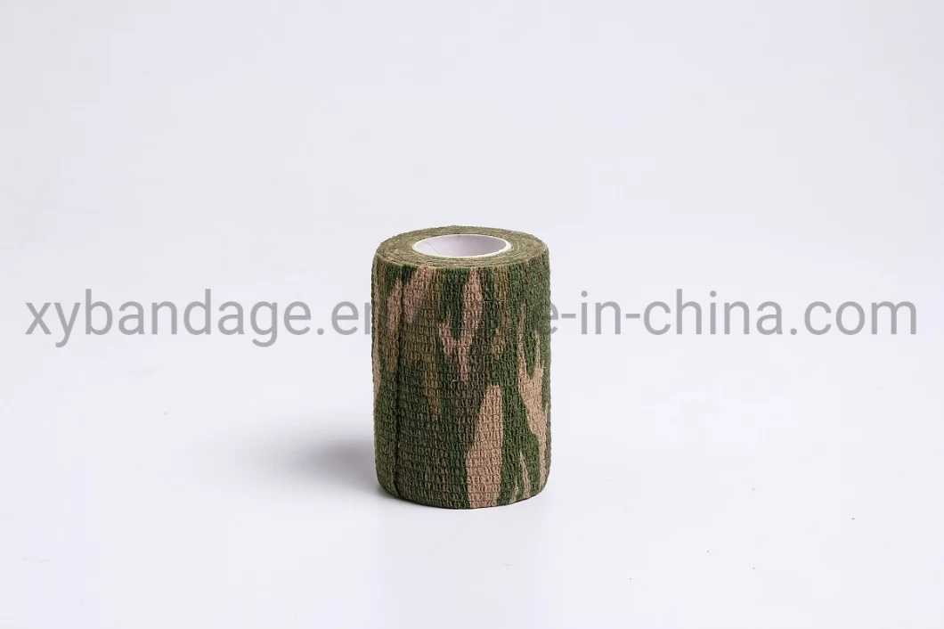 Low Price ISO13485 Approved Without Disinfection Adhesive Skin Color Pet Self-Elastic Self-Adhesive Bandage